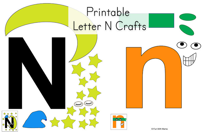 Best ideas about Letter N Crafts
. Save or Pin Letter N Worksheets Fun with Mama Now.