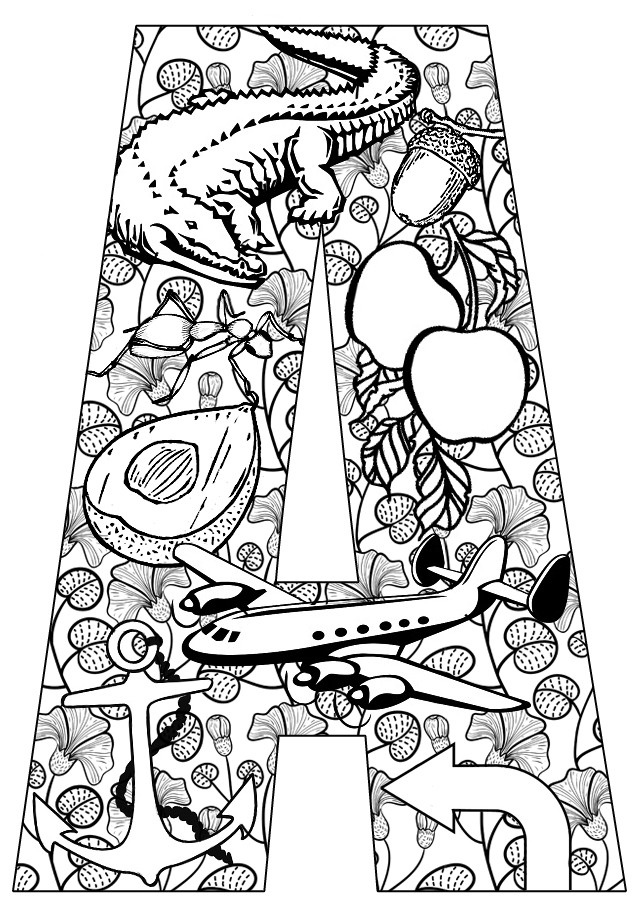 Best ideas about Letters Gj Coloring Pages For Teens
. Save or Pin Things that start with A Free Printable Coloring Pages Now.