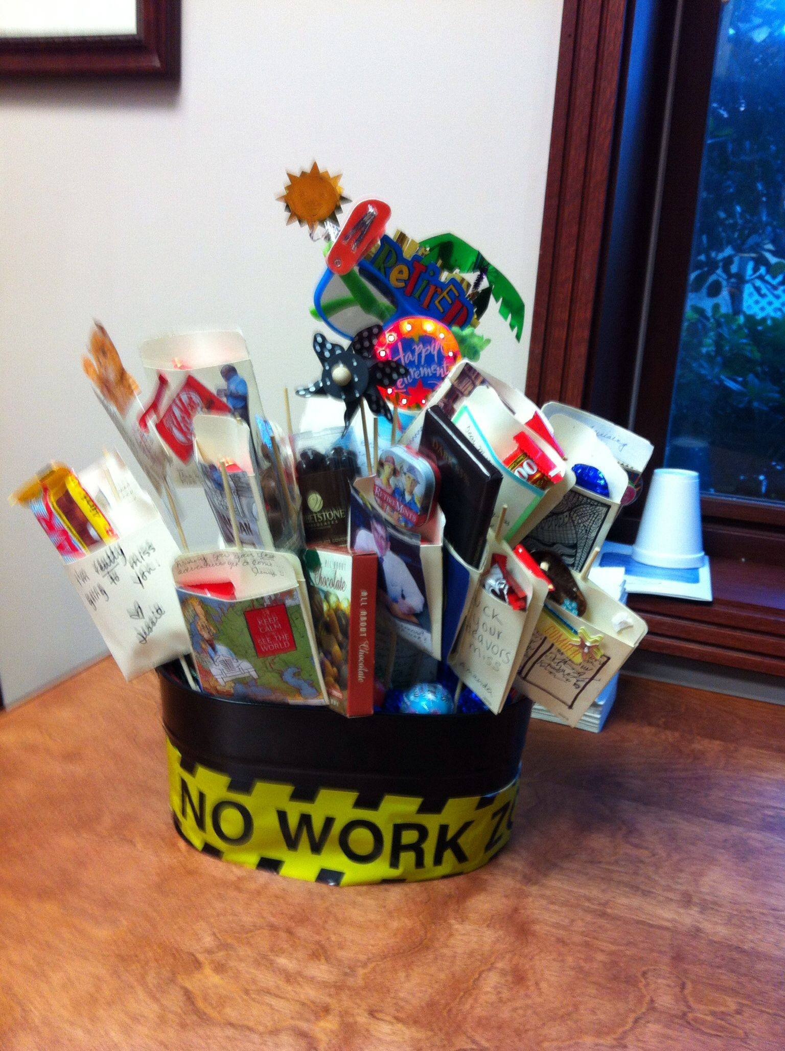 Best ideas about Librarian Gift Ideas
. Save or Pin Librarian retirement chocolate bucket using book pockets Now.