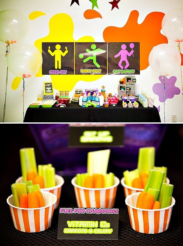 Best ideas about Lifetime Fitness Birthday Party
. Save or Pin 80 s Neon Inspired "Work it Out" Theme Birthday Party Now.