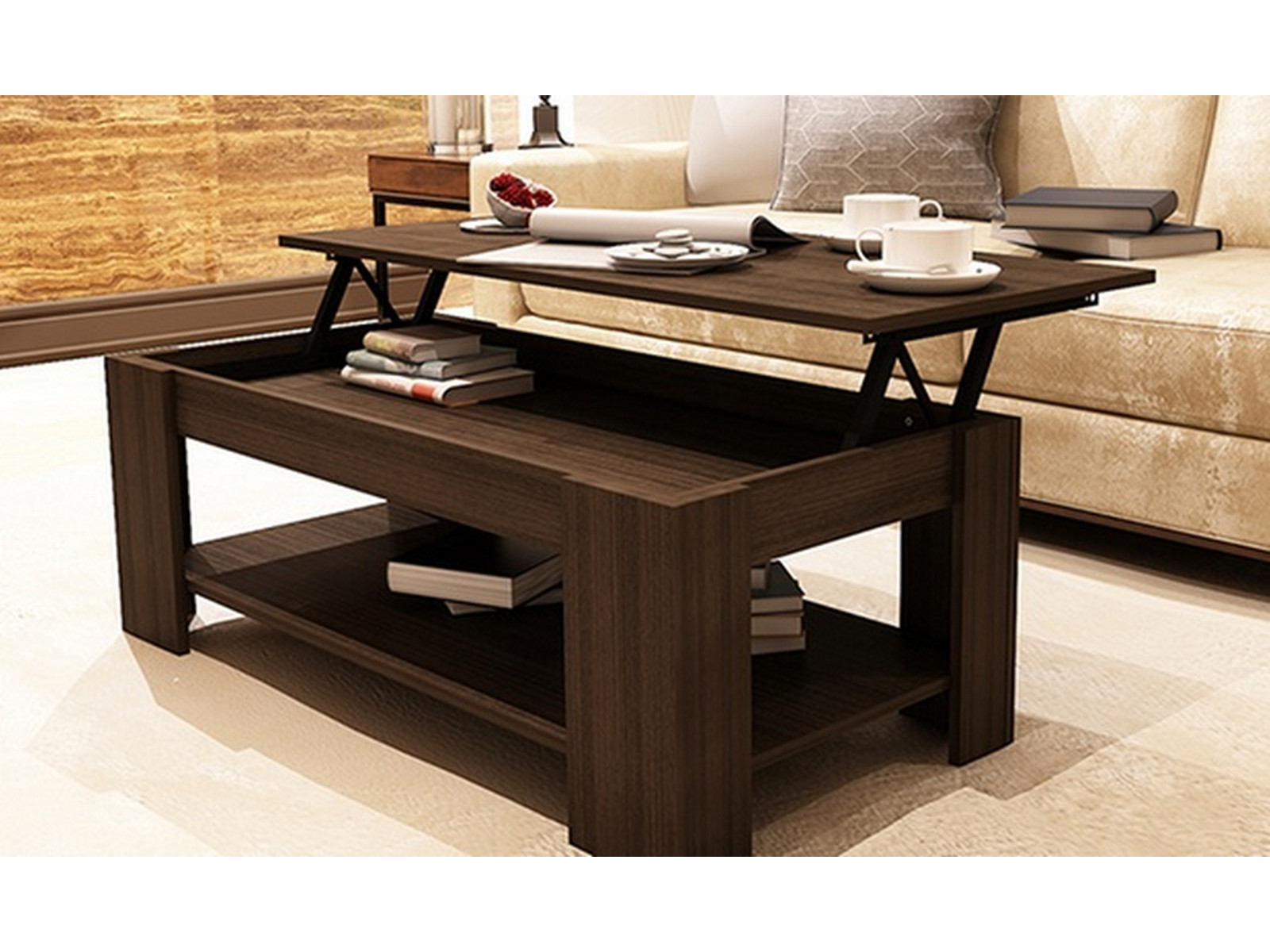 Best ideas about Lift Up Coffee Table
. Save or Pin New Caspian Espresso Lift Up Top Coffee Table with Storage Now.