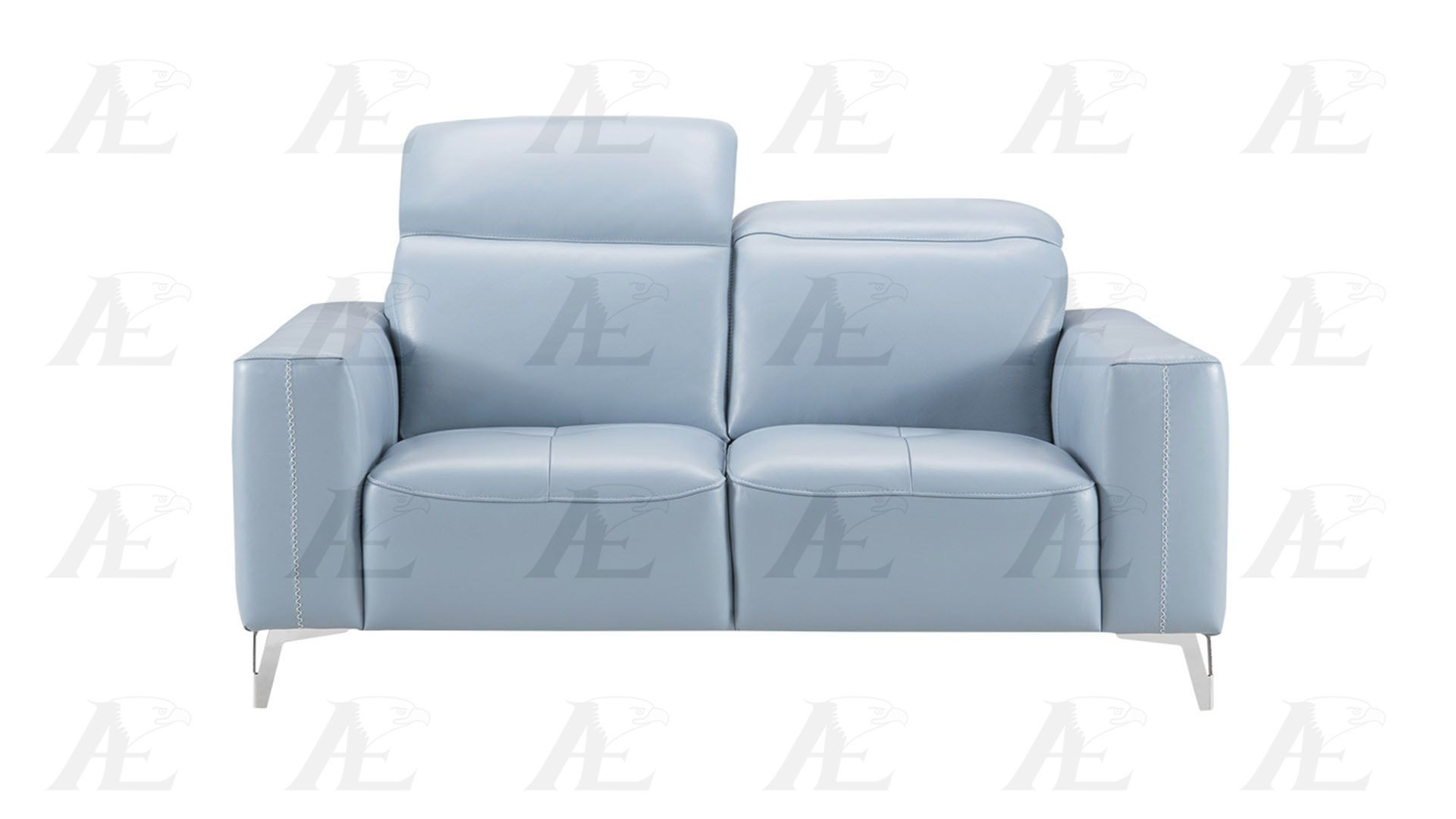 Best ideas about Light Blue Leather Sofa
. Save or Pin Light Blue Italian Full Leather Sofa Set Now.