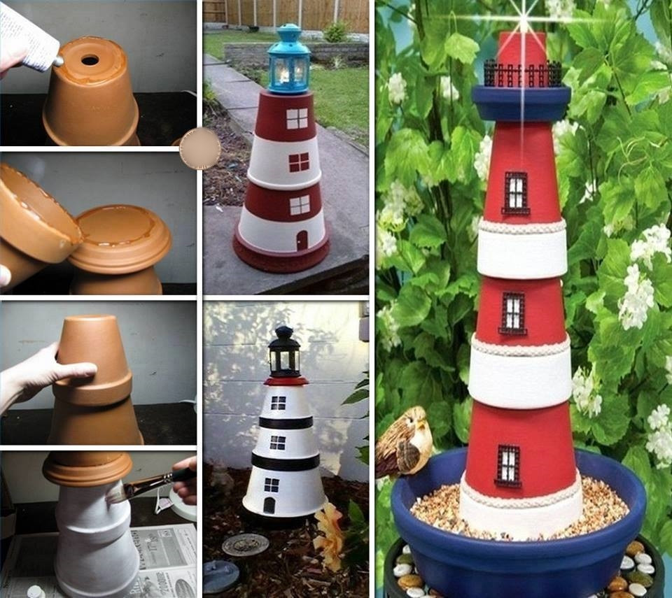 Best ideas about Lighthouse Craft Ideas
. Save or Pin Wonderful DIY Clay Pot Flower People Now.