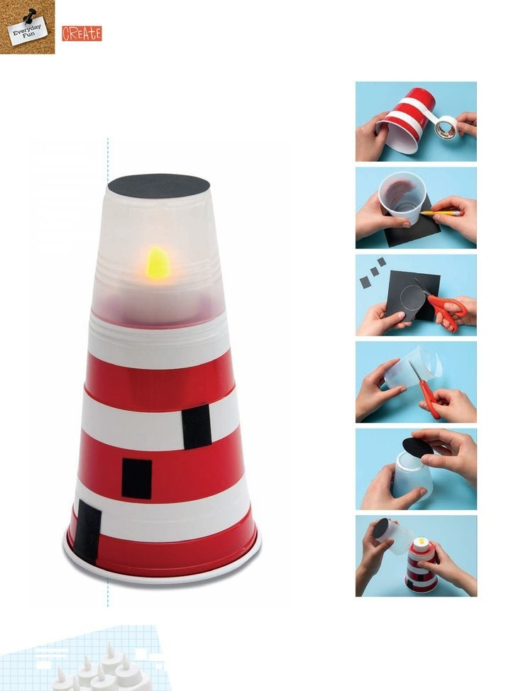 Best ideas about Lighthouse Craft Ideas
. Save or Pin Mini Lighthouse Crafts Ideas to do with the Kids Now.