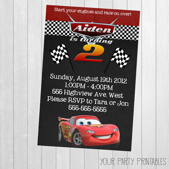 Best ideas about Lightning Mcqueen Birthday Invitations
. Save or Pin Cars Invitation Lightning McQueen Invitation Cars Lightning Now.