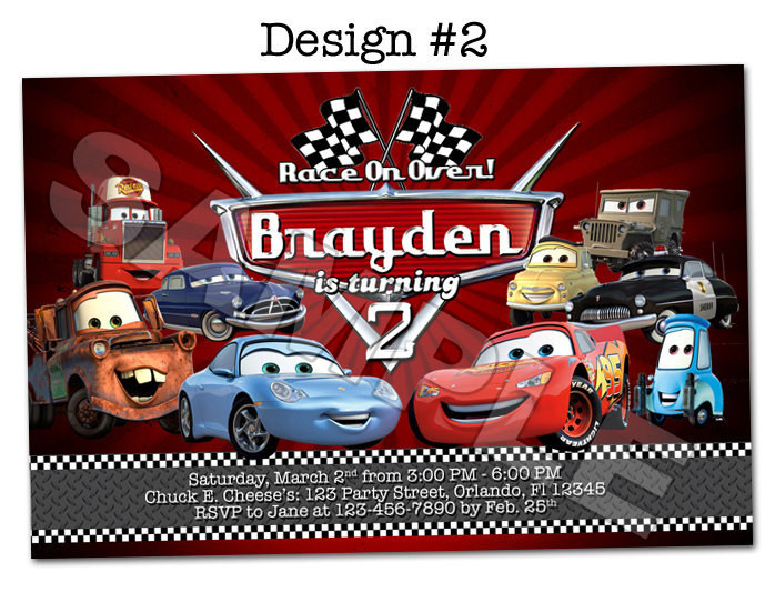 Best ideas about Lightning Mcqueen Birthday Invitations
. Save or Pin Disney Pixar Cars Lightning Mcqueen Mater Birthday Party Now.