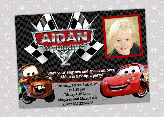 Best ideas about Lightning Mcqueen Birthday Invitations
. Save or Pin Items similar to Disney Cars Lightning McQueen and Mater Now.