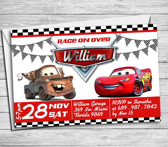 Best ideas about Lightning Mcqueen Birthday Invitations
. Save or Pin Cars Birthday Invitation Mater and Lightning McQueen Birthday Now.