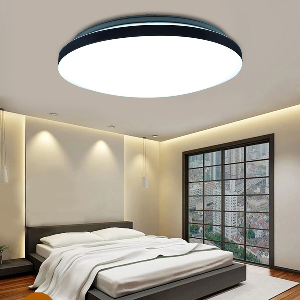 Best ideas about Lights For Bedroom
. Save or Pin 18W Round LED Ceiling Light Fixture Lighting Flush Mount Now.