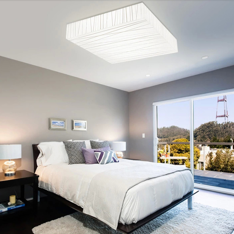 Best ideas about Lights For Bedroom
. Save or Pin Buy 12W Modern Square LED Ceiling Light Living Dining Room Now.