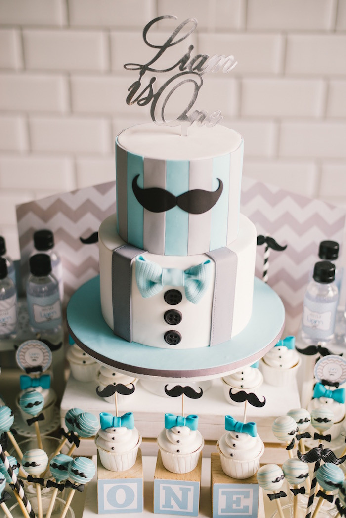 Best ideas about Lil Man Birthday Party
. Save or Pin Kara s Party Ideas Modern Little Man Birthday Party Now.