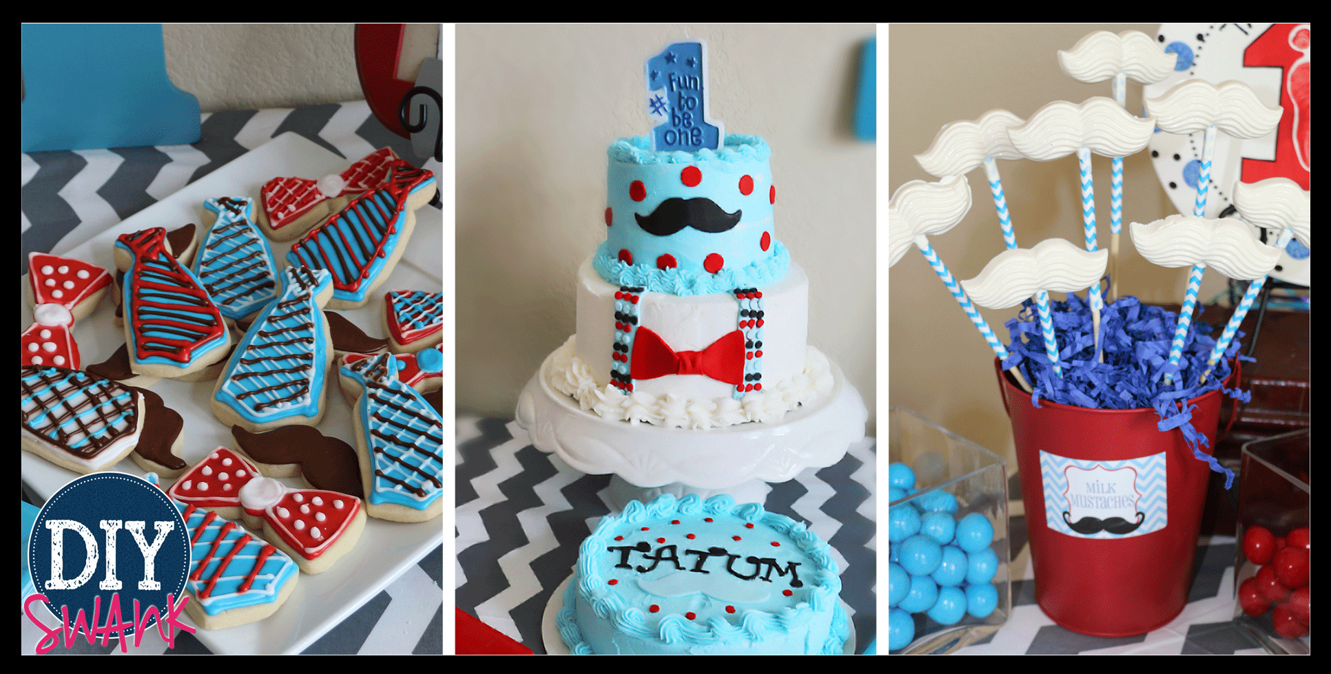 Best ideas about Lil Man Birthday Party
. Save or Pin Little Man First Birthday Party Now.