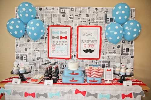 Best ideas about Lil Man Birthday Party
. Save or Pin Party Reveal Little Man First Birthday Party Now.