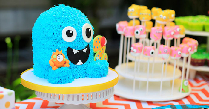 Best ideas about Lil Monsters Birthday Party Supplies
. Save or Pin Kara s Party Ideas Darling Little Monster Birthday Party Now.