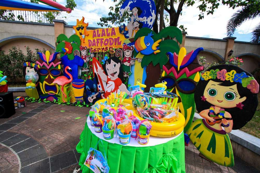Best ideas about Lilo And Stitch Birthday Party
. Save or Pin Lilo and Stitch Luau Party Birthday Party Ideas Now.