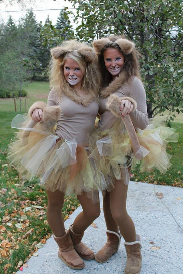 Best ideas about Lion Costume DIY
. Save or Pin Cute Halloween lion costumes I did with my friend ️ Now.