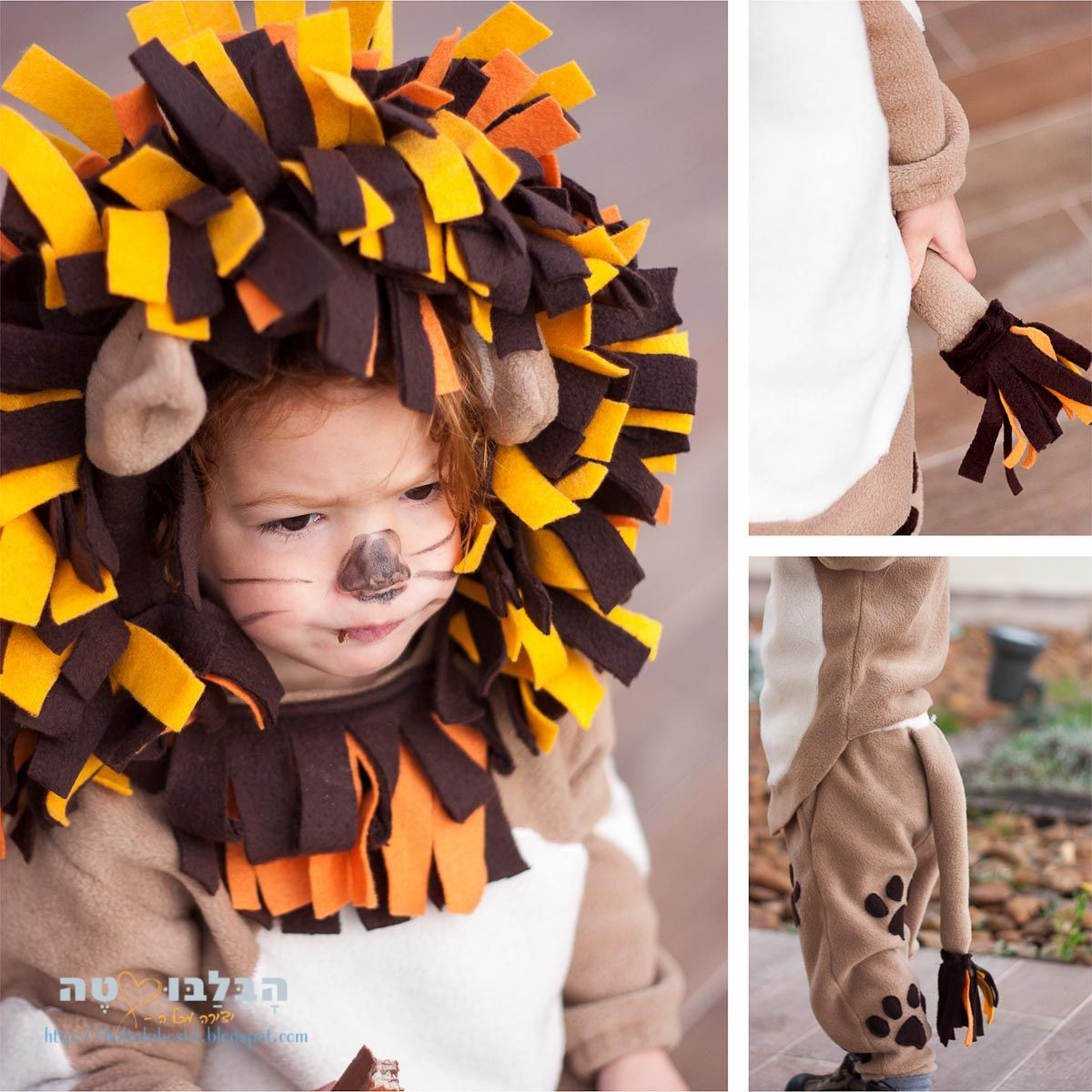 Best ideas about Lion Costume DIY
. Save or Pin תחפושת אריה for kids in 2019 Now.