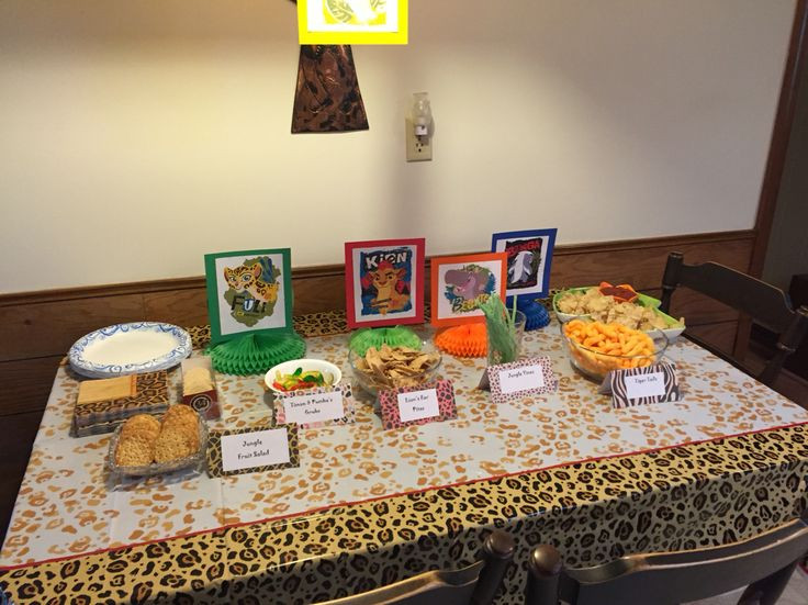Best ideas about Lion Guard Birthday Party Supplies
. Save or Pin Lion Guard table decorations and themed snacks Now.