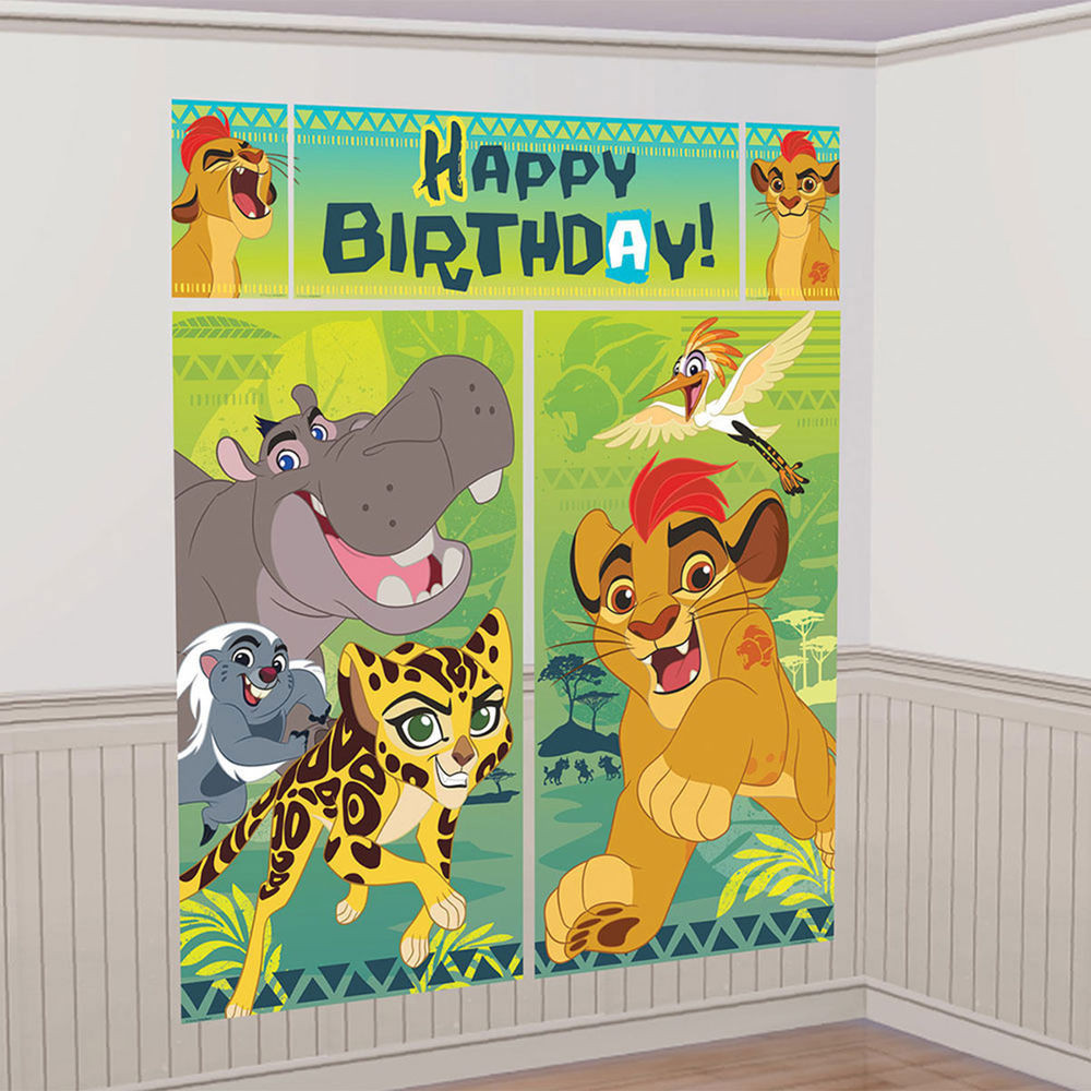 Best ideas about Lion Guard Birthday Party Supplies
. Save or Pin Disney The Lion Guard King Party Scene Setter Wall Now.