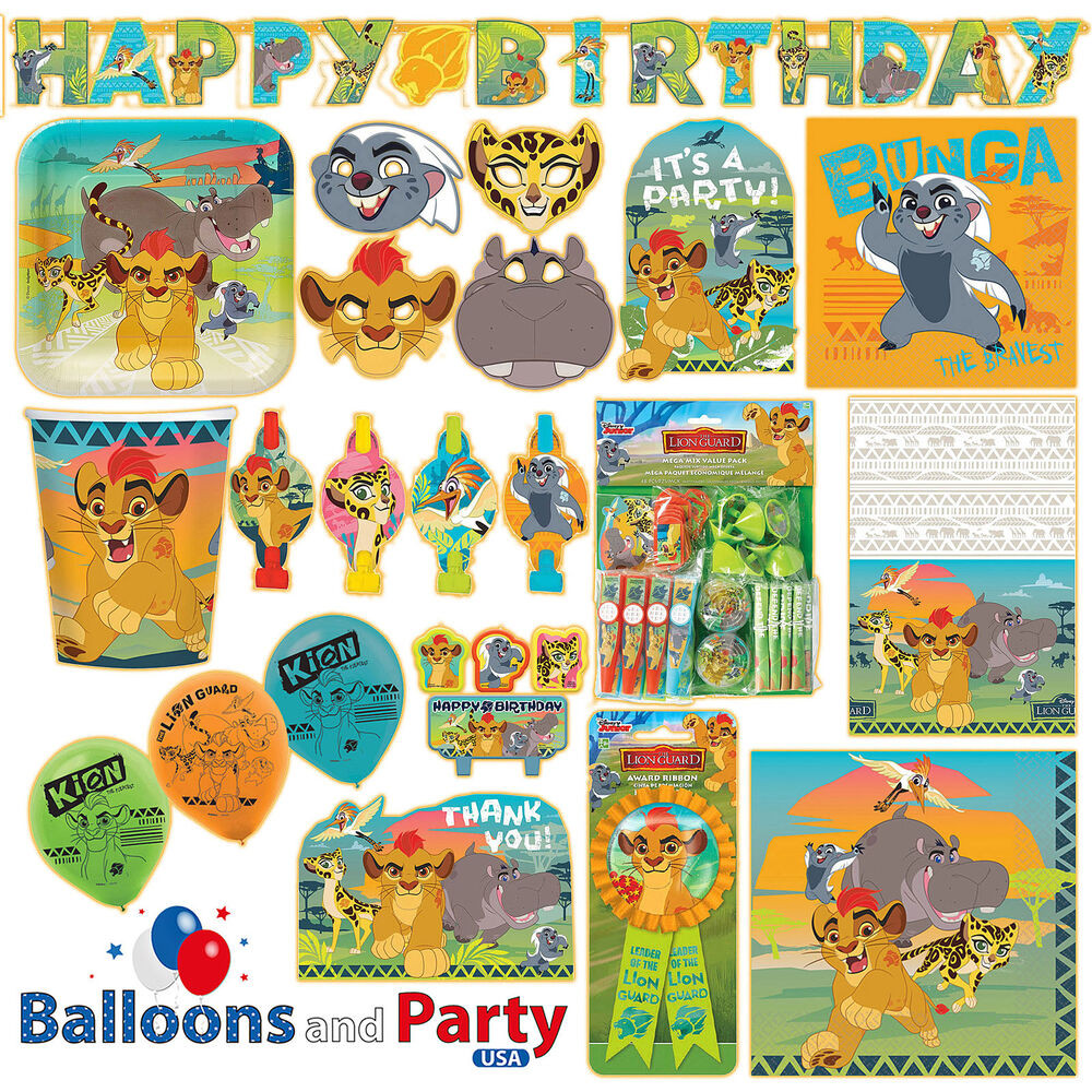 Best ideas about Lion Guard Birthday Party Supplies
. Save or Pin Disney Lion Guard King Birthday Party Tableware Now.