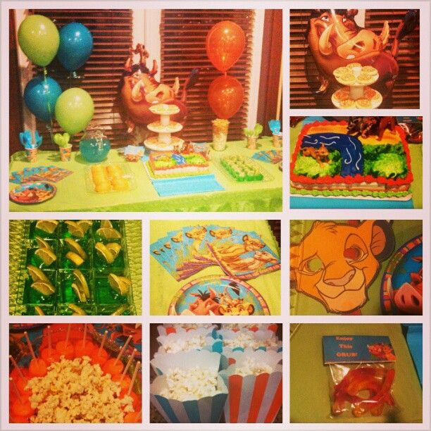 Best ideas about Lion King Birthday Party
. Save or Pin Lion King Birthday Party decor decorations event Now.