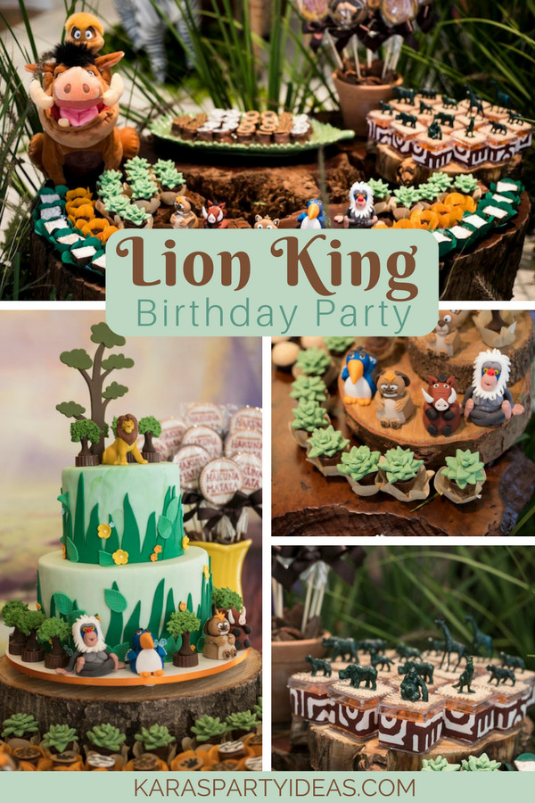 Best ideas about Lion King Birthday Party
. Save or Pin Kara s Party Ideas Lion King Birthday Party Now.