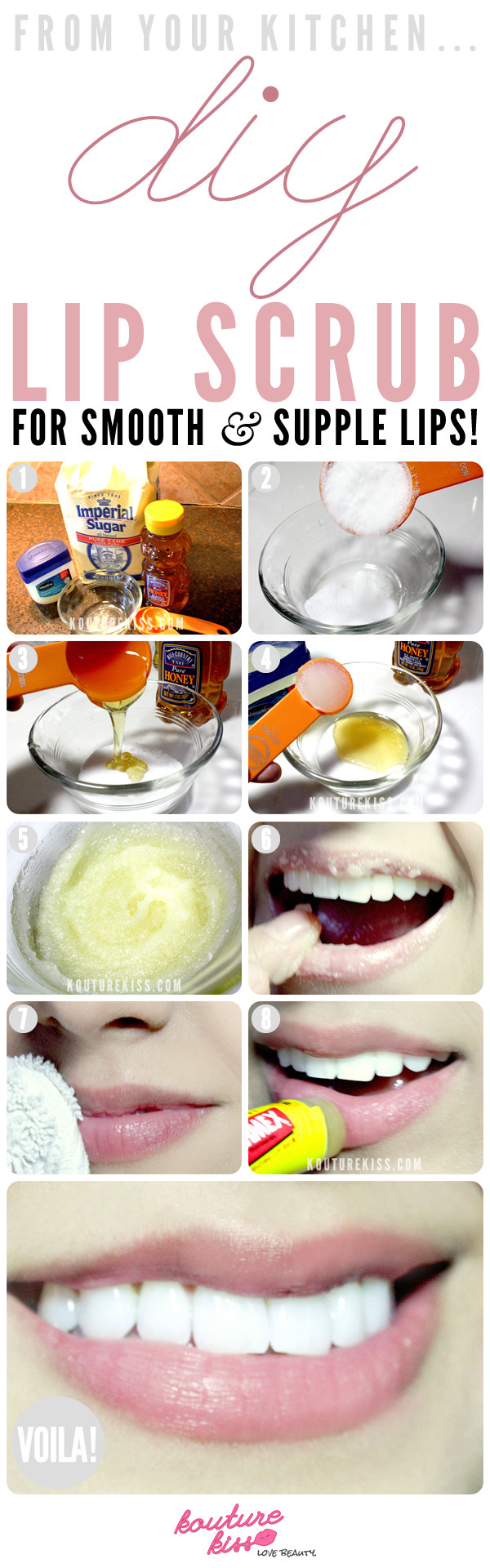 Best ideas about Lip Exfoliator DIY
. Save or Pin DIY Lip Scrub s and for Now.