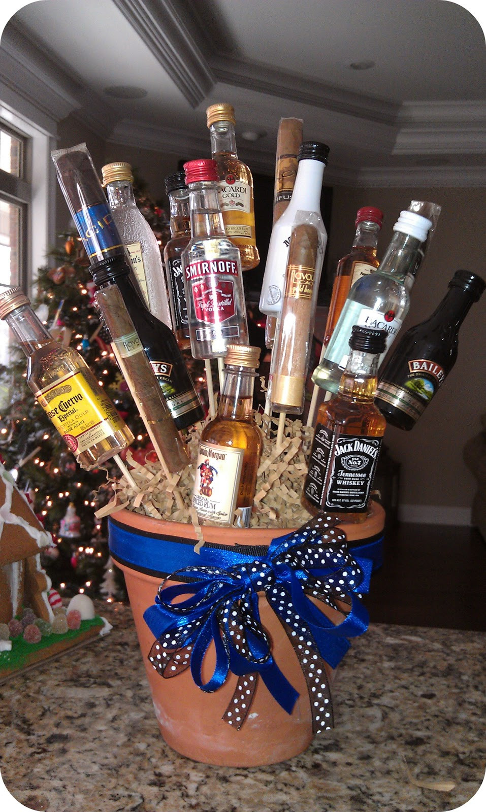 Best ideas about Liquor Gift Ideas
. Save or Pin All Things Fabulous Birthday parties booze bouquet Now.