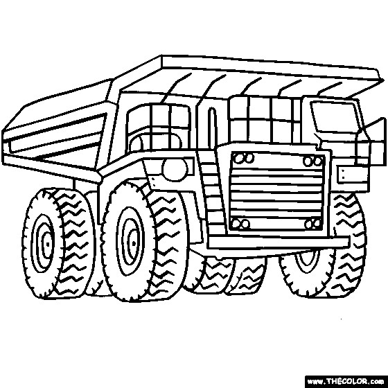 Best ideas about Little Blue Truck Coloring Pages
. Save or Pin Dump Truck Coloring Page Color Mega Dump Truck Now.