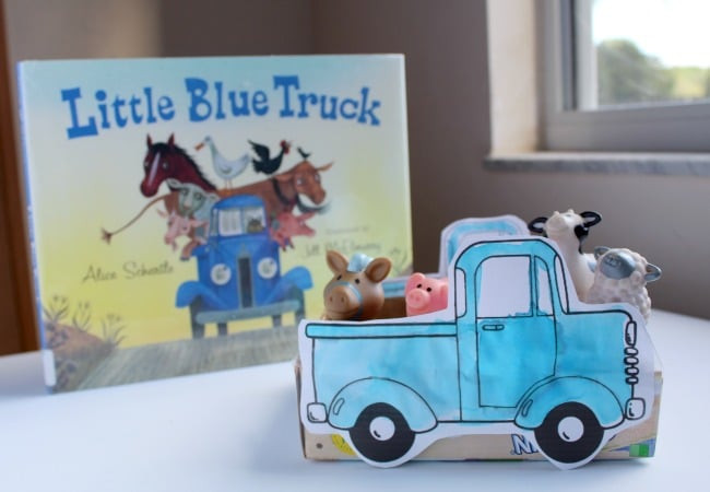 Best ideas about Little Blue Truck Coloring Pages
. Save or Pin How to Make a Little Blue Truck Craft for Kids Story Play Now.