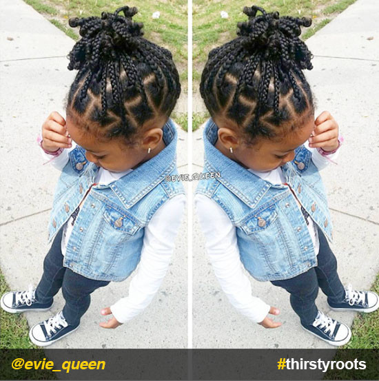 Best ideas about Little Girl Braided Hairstyles
. Save or Pin 20 Cute Natural Hairstyles for Little Girls Now.