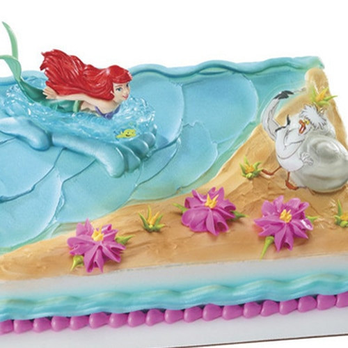 Best ideas about Little Mermaid Birthday Cake Walmart
. Save or Pin Little Mermaid Ariel and Scuttle Cake Kit 3 pcs Now.