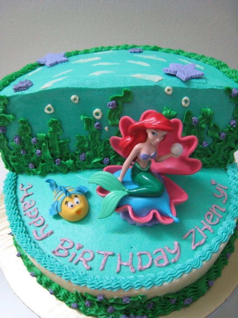 Best ideas about Little Mermaid Birthday Cake Walmart
. Save or Pin Birthday Cake Ideas Sea Ocean Beach Doll Adorable Little Now.