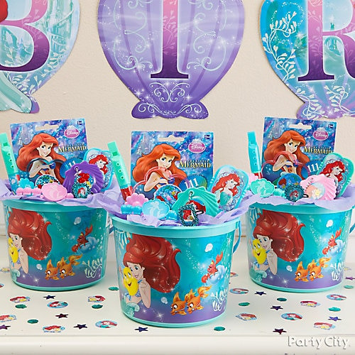 Best ideas about Little Mermaid Gift Ideas
. Save or Pin Little Mermaid Favor Bucket Idea Party City Now.