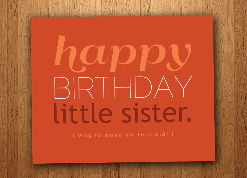 Best ideas about Little Sister Birthday Quotes
. Save or Pin Little Sister Birthday Quotes Funny QuotesGram Now.