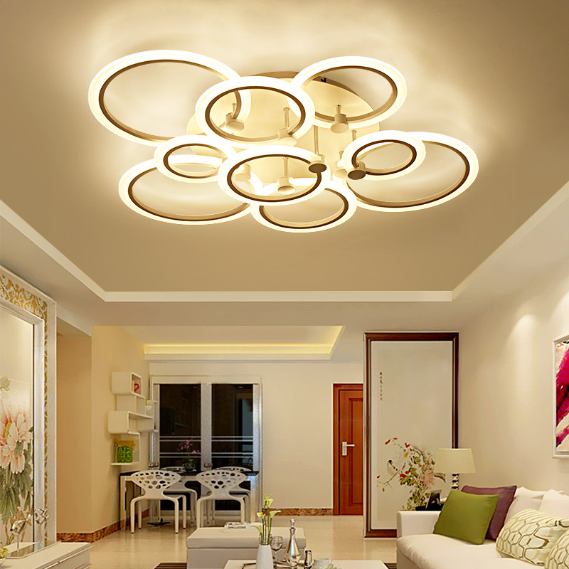 Best ideas about Living Room Ceiling Lights
. Save or Pin Modern LED Ceiling Lights Remote Control Aluminum Ceiling Now.