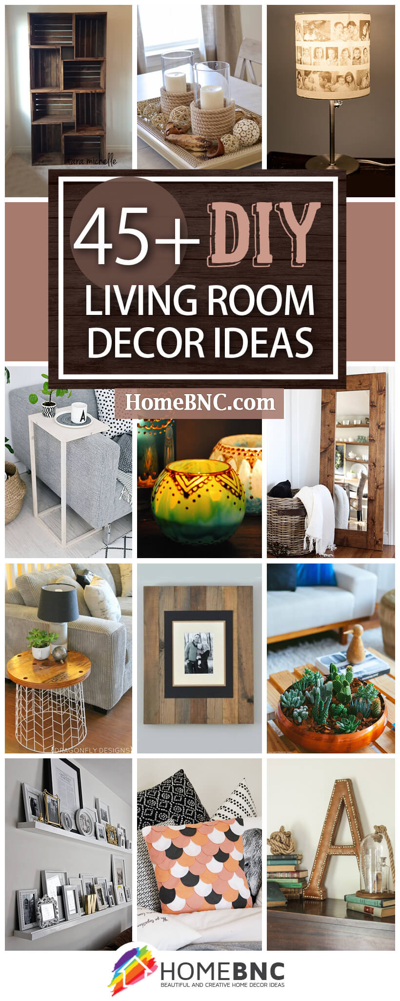 Best ideas about Living Room Decorations DIY
. Save or Pin 45 Best DIY Living Room Decorating Ideas and Designs for 2019 Now.