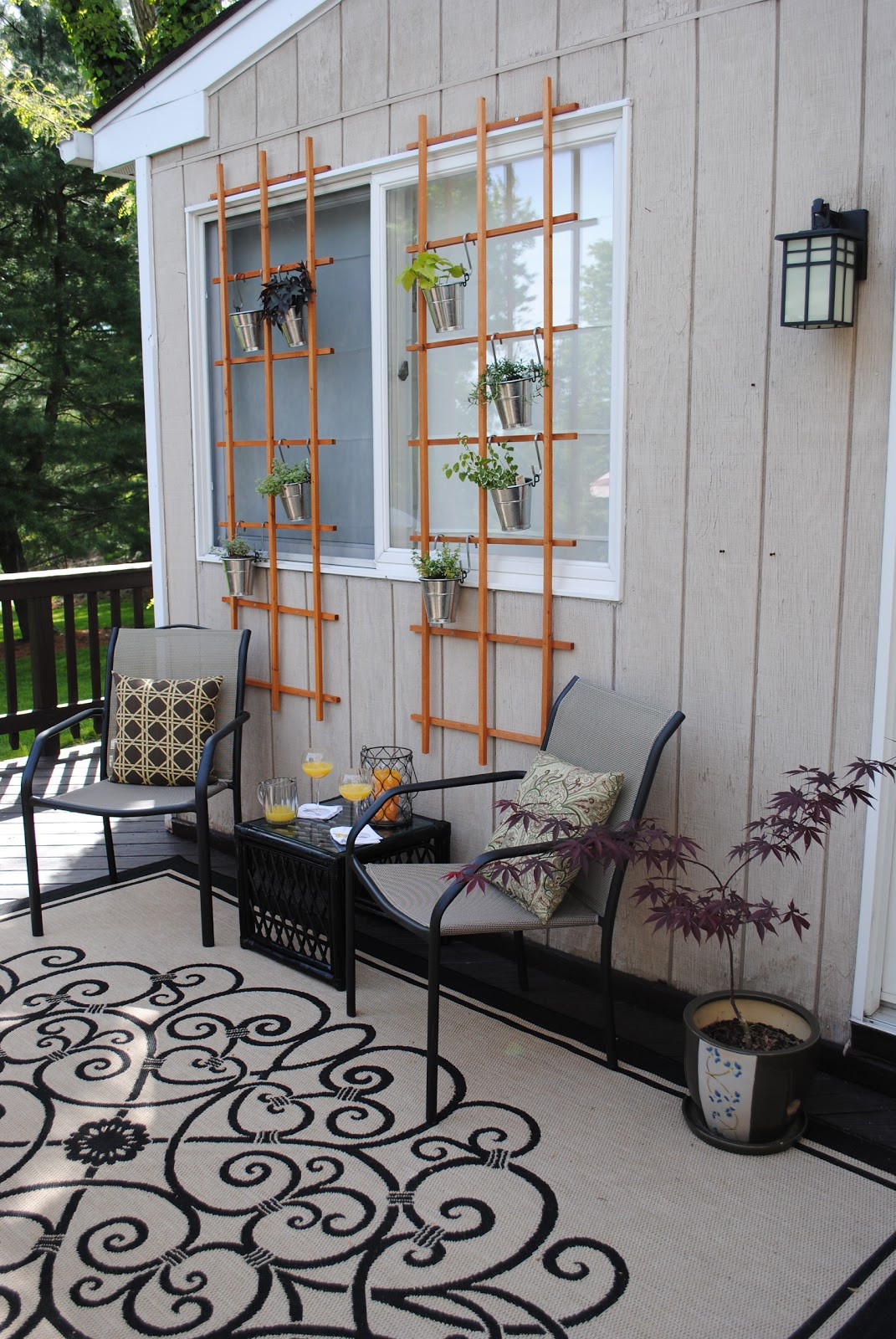 Best ideas about Living Wall DIY
. Save or Pin DIY Deck Idea Shady Seating and a Living Wall Now.
