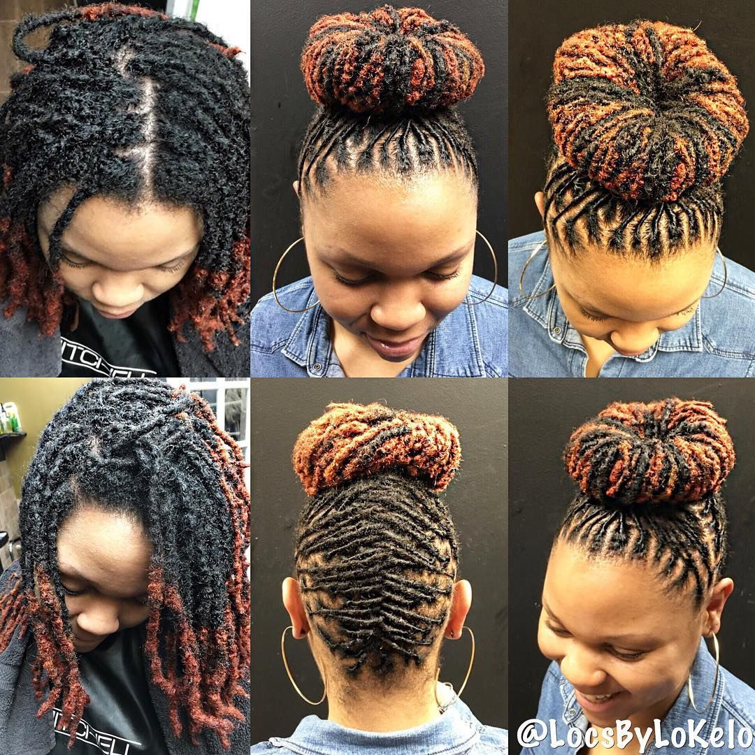 Best ideas about Loc Updo Hairstyles
. Save or Pin Lovely Loc Bun to start of the morning Locstars in the Now.