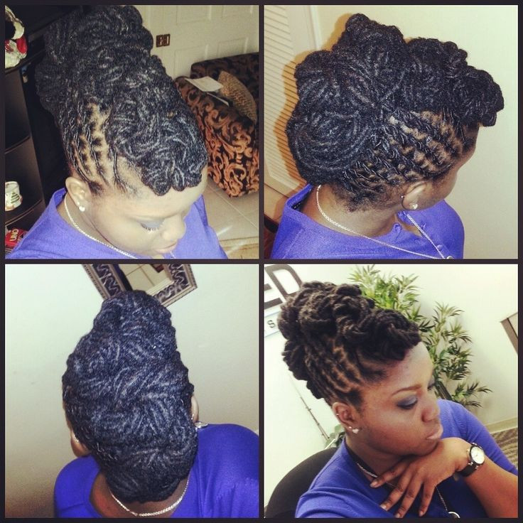 Best ideas about Loc Updo Hairstyles
. Save or Pin 215 best images about Loc Updos on Pinterest Now.