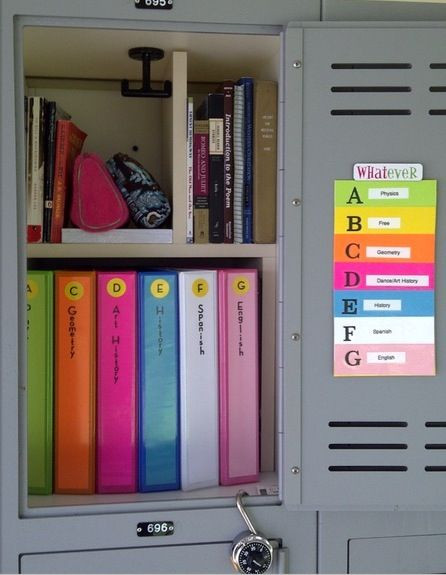 Best ideas about Locker Organizing Ideas
. Save or Pin Best 25 Organized binder for school ideas on Pinterest Now.