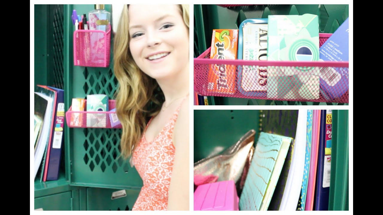 Best ideas about Locker Organizing Ideas
. Save or Pin What s In My Locker Organization & Tips Now.