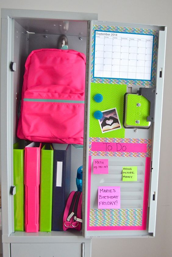 Best ideas about Locker Organizing Ideas
. Save or Pin 15 DIY Locker Organization for School Girls Now.