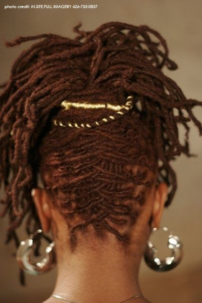 Best ideas about Locs Updo Hairstyles
. Save or Pin Wedding styles for Natural Hair and loc – Chekidredi Now.