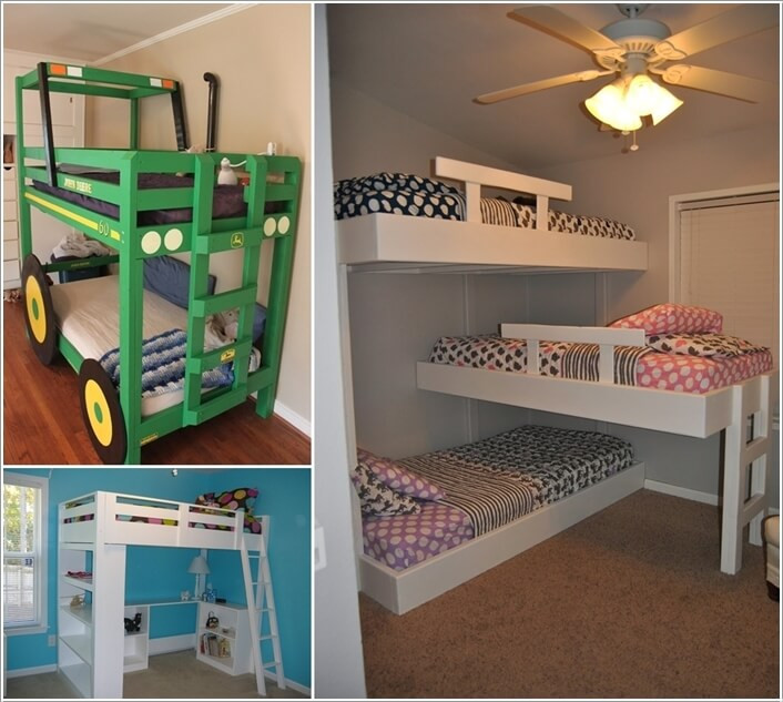 Best ideas about Loft Bed Ideas DIY
. Save or Pin 10 Cool DIY Bunk Bed Designs for Kids Now.