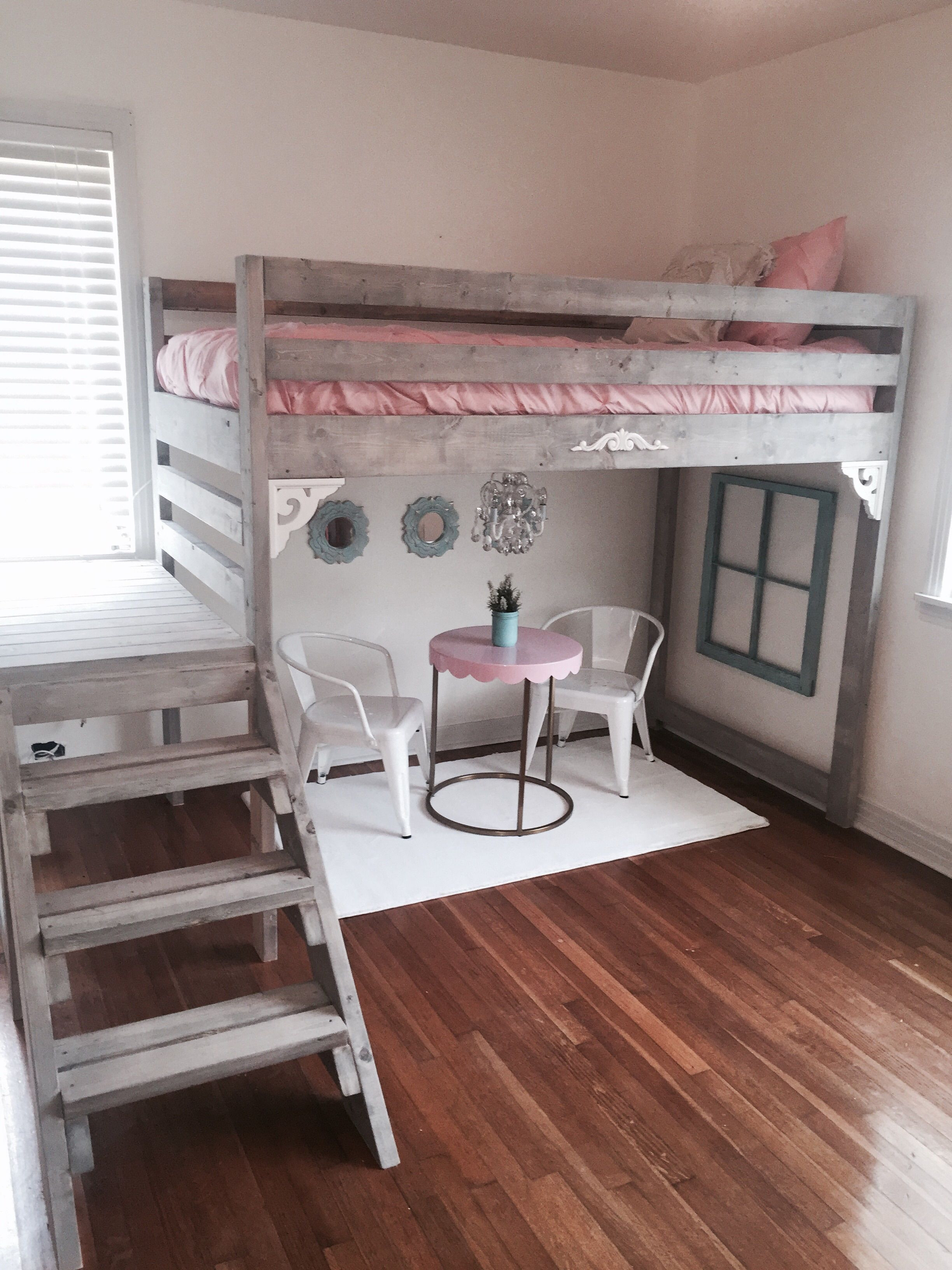 Best ideas about Loft Bed Ideas DIY
. Save or Pin Ana white loft bed I made for my daughters room Now.