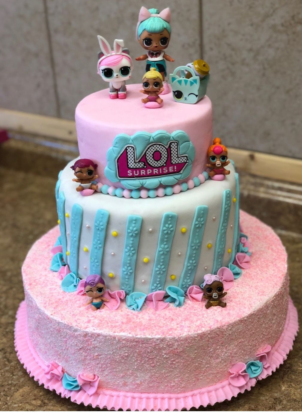 Best ideas about Lol Birthday Cake
. Save or Pin LOL Surprise Dolls Birthday Cake surpise Now.