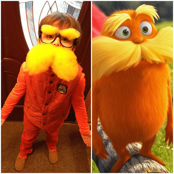 Best ideas about Lorax Costume DIY
. Save or Pin Fairmont Blog A to Z 10 DIY Non Scary Halloween Costumes Now.