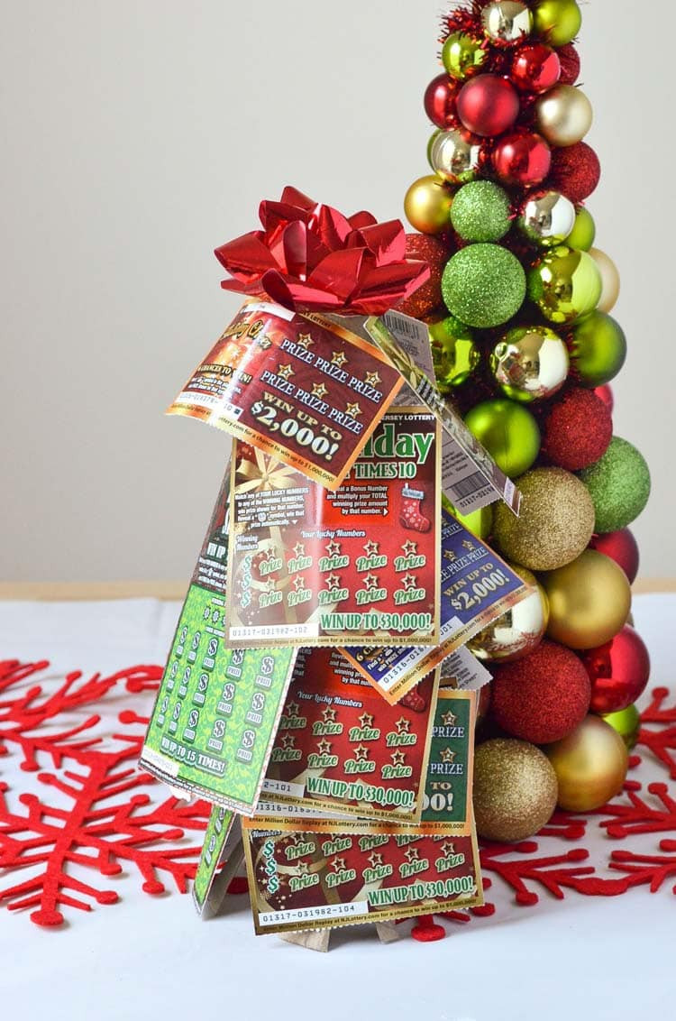 Best ideas about Lottery Ticket Gift Ideas
. Save or Pin NJ Lottery Tickets Christmas Tree Gift Idea Courtney s Now.