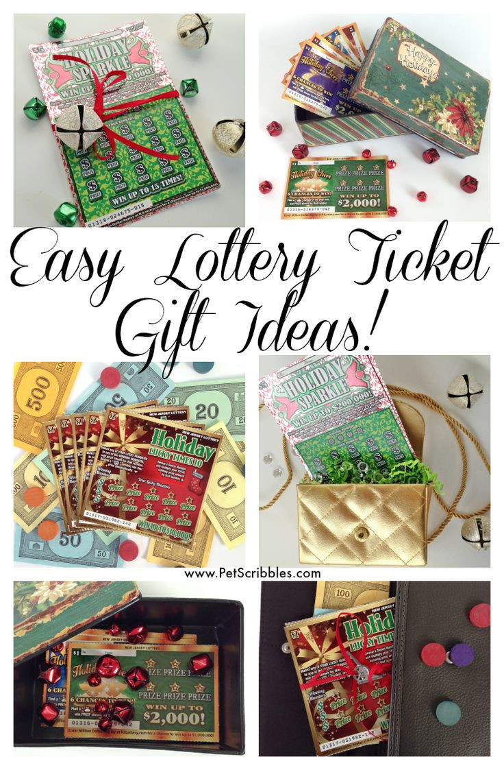 Best ideas about Lottery Ticket Gift Ideas
. Save or Pin How to Creatively Gift Lottery Tickets for the Holidays Now.